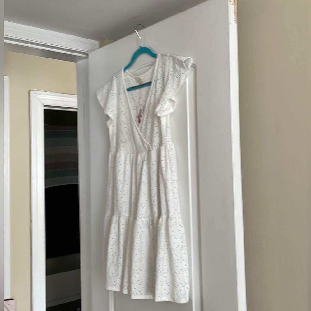 Cute White Jessica Simpson Dress